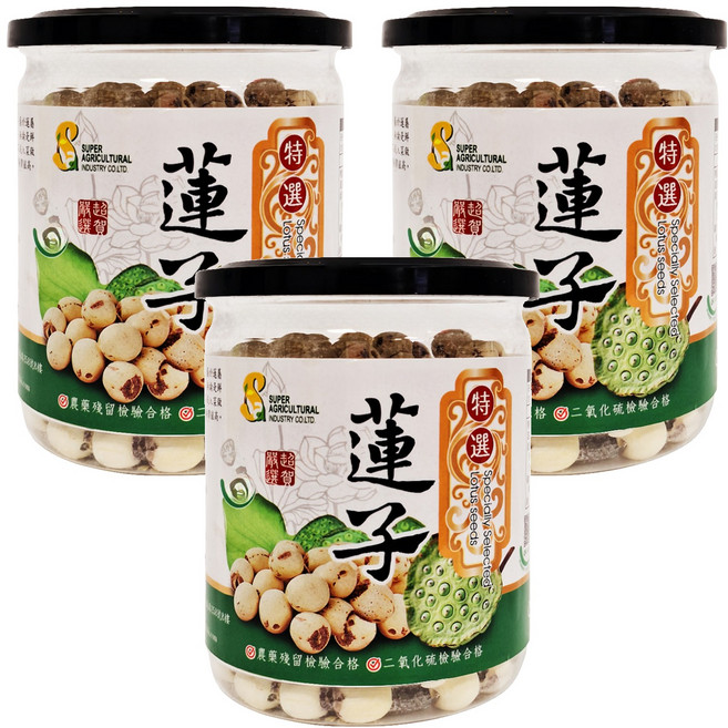 超賀 特選蓮子, 230g, 3罐