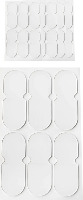 비아모 누운귀 엘프귀 패치 테이프 30p, 1세트, 투명