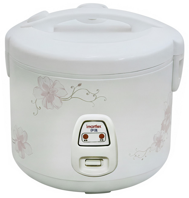 imarflex 伊瑪 10人份 鋁（不沾塗層） 可拆卸 電子鍋 700W 2級能源效率 White IRC-1020 2.5kg