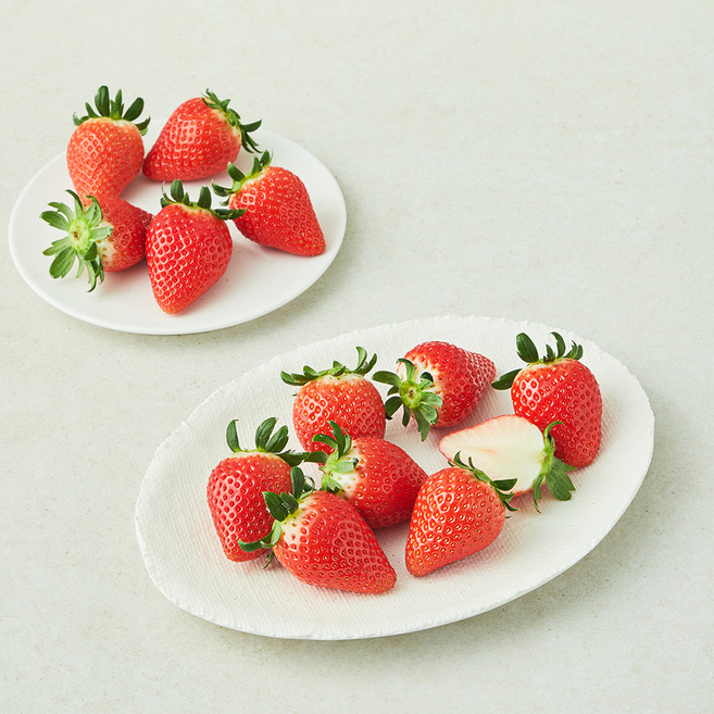 논산 한단 비타베리 딸기, 500g(대과), 1개