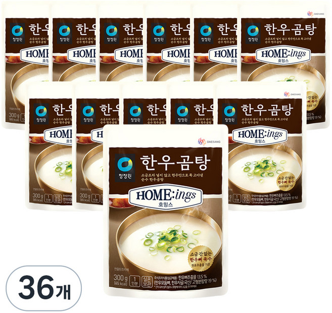 호밍스 한우곰탕, 300g, 36개