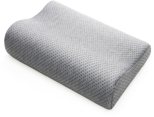 코멧 편안한 메모리폼 경추베개, 그레이, 1개