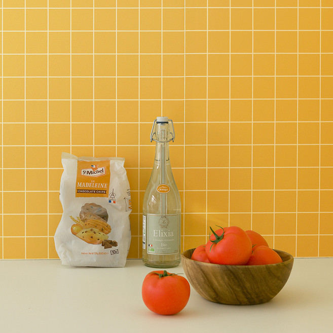 에코필름 발포 컬러 타일 퍼프시트지, 컬러링 버터