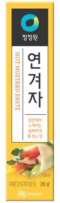 청정원 연겨자, 35g, 1개