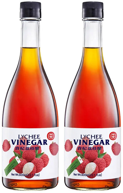 十全 貴妃荔枝醋, 600ml, 2瓶