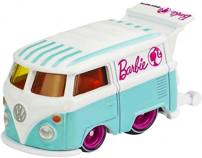 Hot WHeeLs 風火輪 塑膠玩具車 15歲以上適用, 芭比 藍色 + 白色, 1個