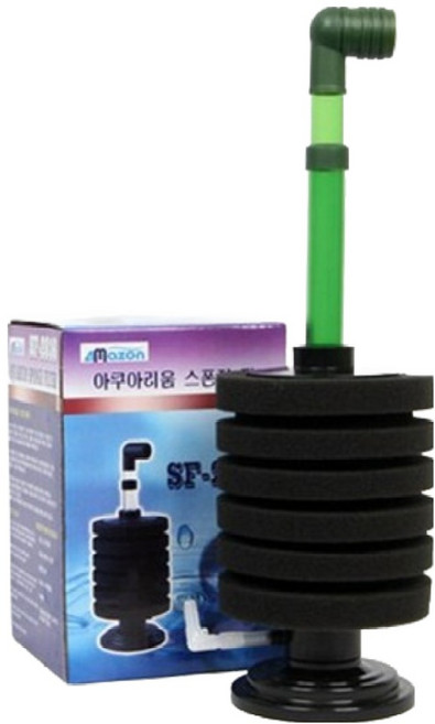 아마존 아쿠아리움 스펀지필터 여과기 SF-2816, 1개