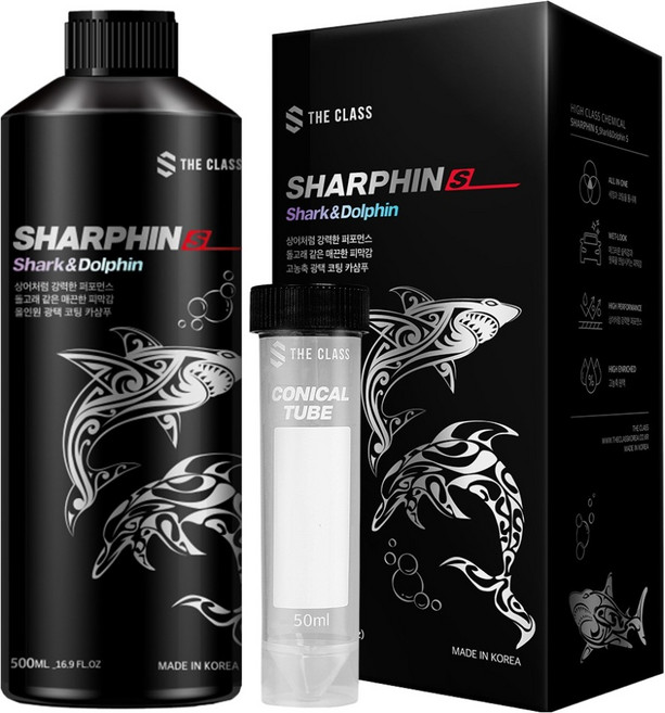 더클래스 샤핀S 올인원 코팅 카샴푸, 500ml, 1개