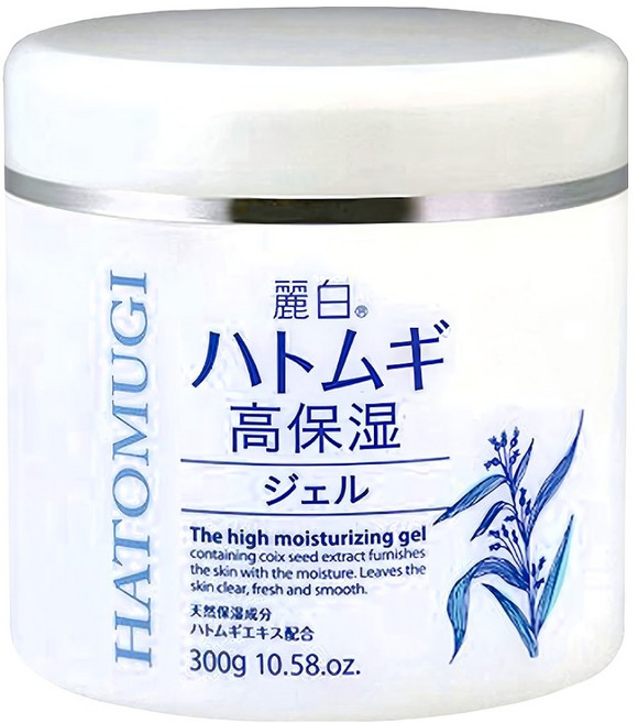 KUMANO 熊野油脂麗白薏仁高保濕凝膠 300g, 1罐