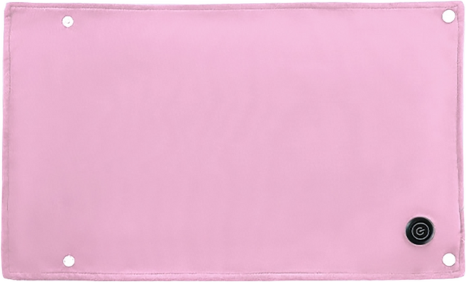 ANTIAN 石墨烯USB加熱保暖熱敷墊 紫色, 30 x 50cm