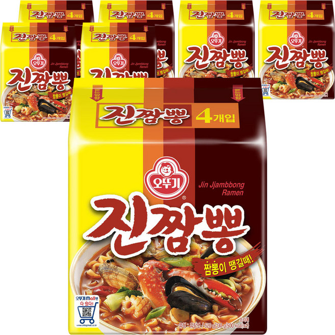 오뚜기 진짬뽕 130g, 28개