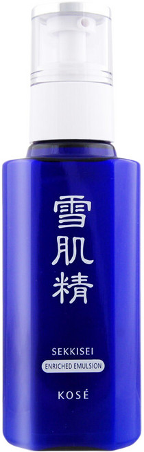 KOSE 高絲 SEKKISEI 雪肌精 乳液 極潤型 草本植物萃取 高滲透 溫和花香調, 140ml, 1瓶