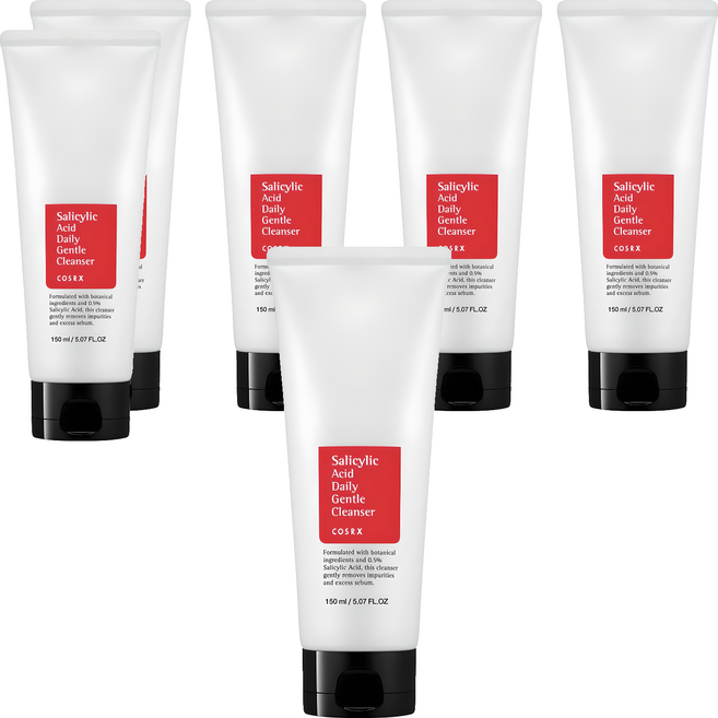 코스알엑스 살리실산 데일리 젠틀 클렌저, 150ml, 6개