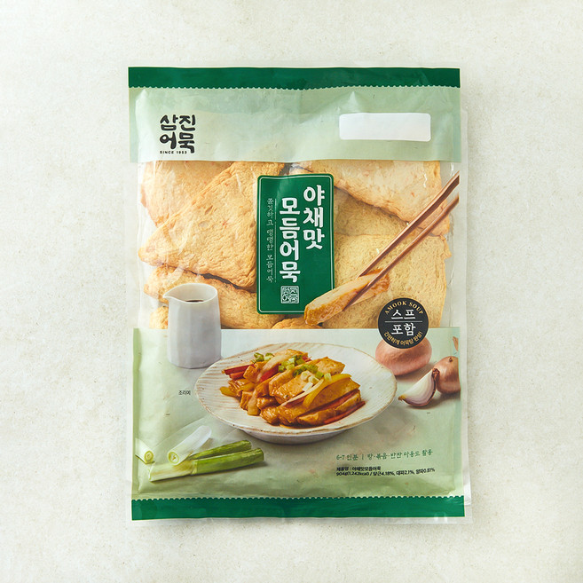 삼진어묵 야채모듬어묵, 904g, 1개