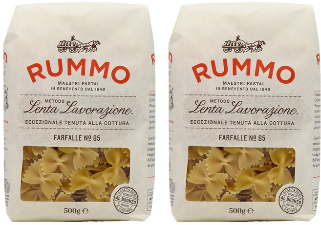룸모 파르팔레 프리미엄 파스타, 500g, 2개