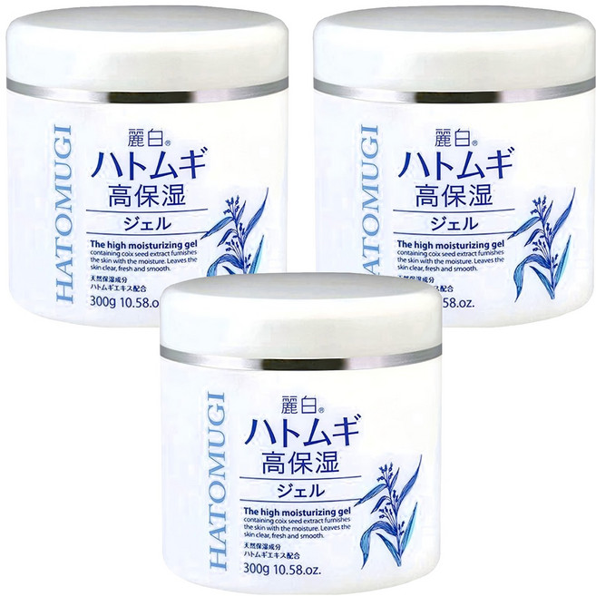 KUMANO 熊野油脂 高保濕凝膠, 300g, 3罐