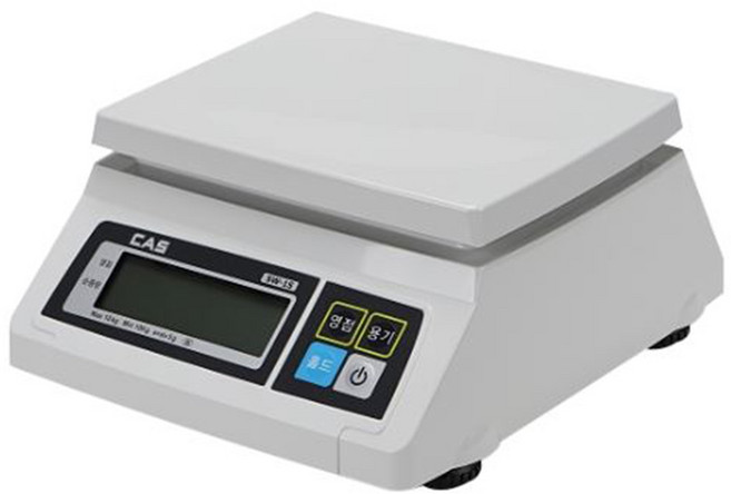 카스 단순중량 전자저울, 10kg, 혼합색상, SW-1S