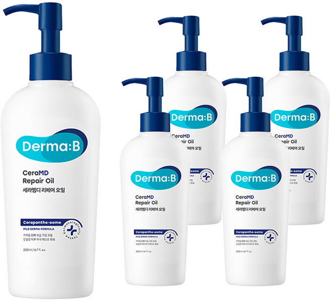 더마비 세라엠디 리페어 바디오일, 200ml, 5개