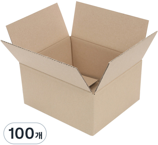 코멧 택배박스, 베이지, 100개