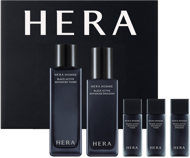 헤라 옴므 블랙 액티브 2종 세트, 1세트