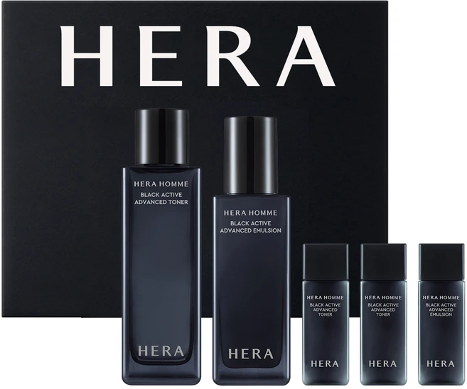 헤라 옴므 블랙 액티브 2종 세트, 1세트 - 쿠팡