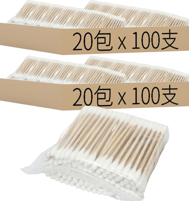 棉花棒 外用, 100支, 40包