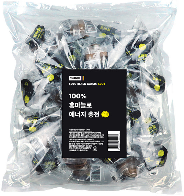 잇츠에너지 흑마늘 개별포장, 500g, 1개