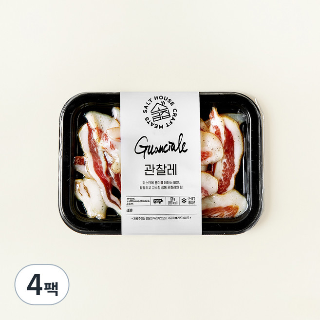 소금집 관찰레, 120g, 4팩