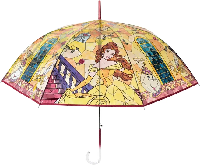 Disney 迪士尼 彩繪玻璃風雨傘