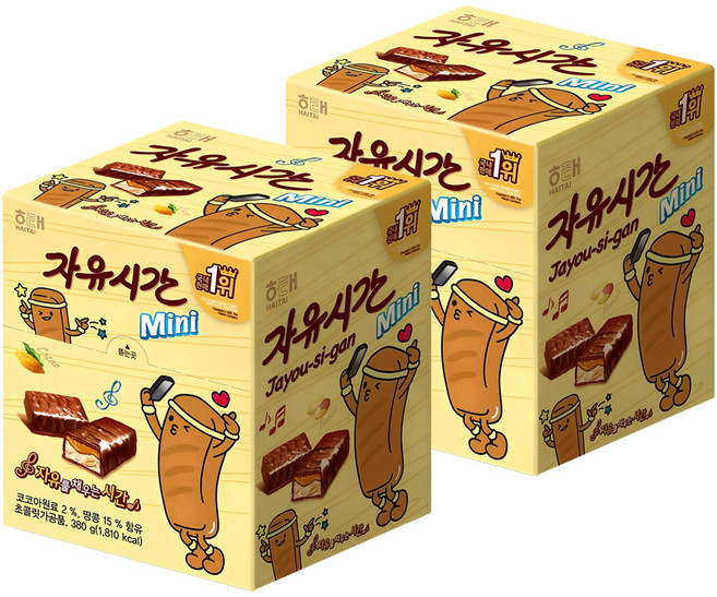 자유시간 mini, 380g, 2개