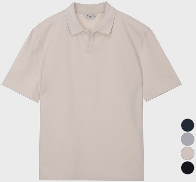 마인드브릿지 남성용 통기성 피케 카라 티셔츠 MXTS3150