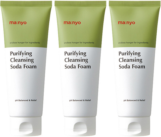 마녀공장 퓨리파잉 클렌징 소다폼, 150ml, 3개