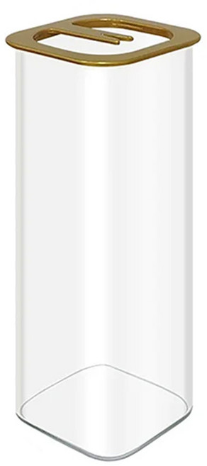 玻璃線香底座, 金色 + 透明色