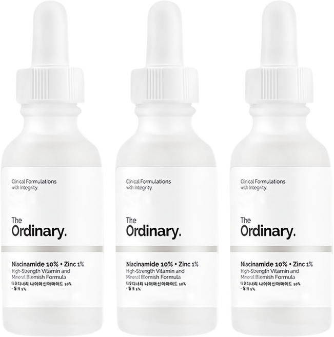 The Ordinary. 菸鹼胺精華液, 60ml, 3瓶