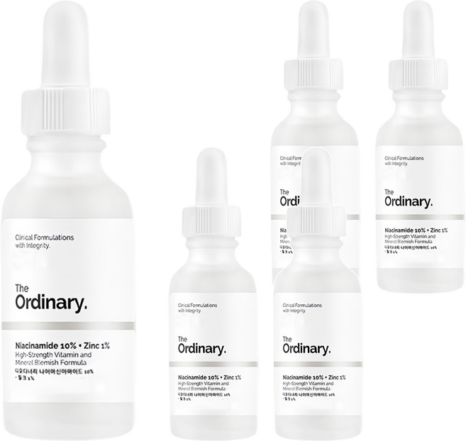 The Ordinary. 菸鹼胺精華液, 60ml, 5瓶