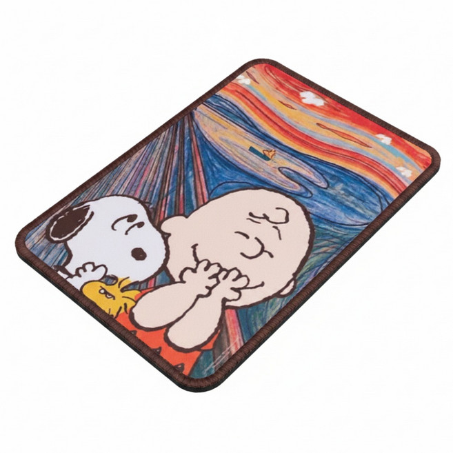 PEANUTS 史努比 大師滑鼠墊第二彈 23 x 18cm, 吶喊, 1個
