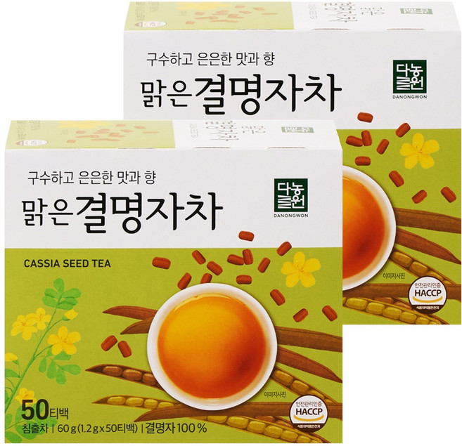 다농원 결명자차, 1.2g, 50개입, 2개