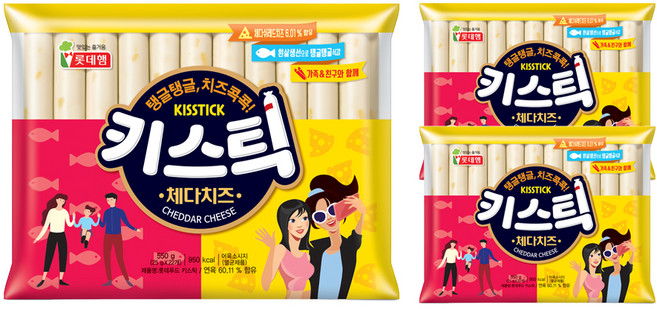 키스틱 체다지즈 소시지, 25g, 66개
