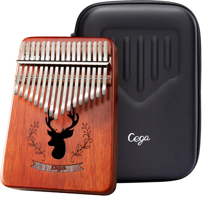 Cega 코아 17음계 올솔리드 칼림바, 1개, CKE01