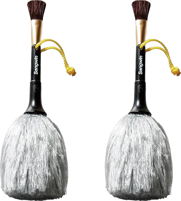 Songwin 尚之宇 雙頭靜電除塵刷, 灰色, 2支