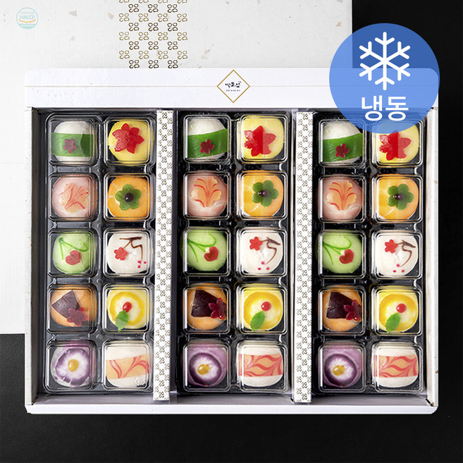 떡과정 화과자 30구, 1.5kg, 1세트