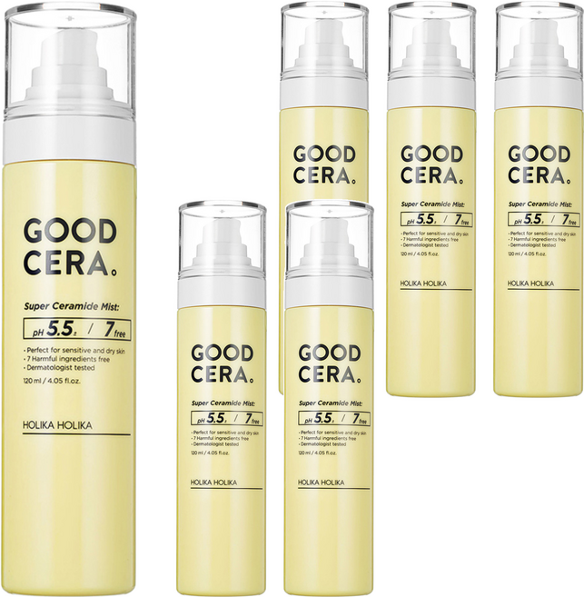 홀리카홀리카 굳세라 수퍼 세라마이드 미스트, 120ml, 6개