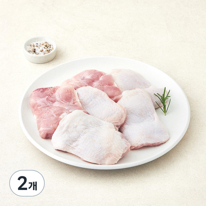 마니커 1등급 닭다리살 정육 (냉장), 1kg, 2개