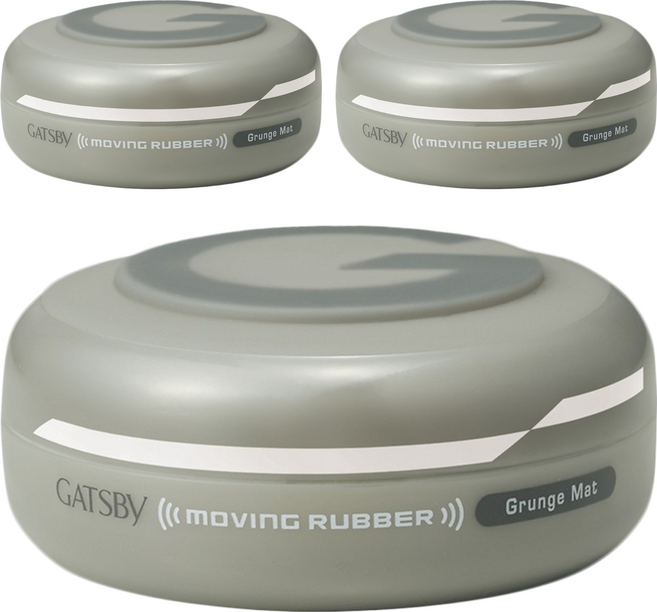 GATSBy 隨意塑型髮腊 攜帶型 G-4095, 15g, 3罐