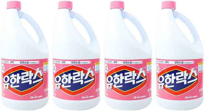 유한락스 후로랄, 2L, 4개