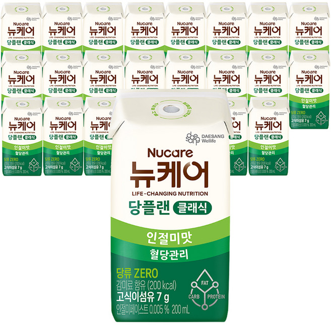 뉴케어당플랜 클래식 인절미맛, 200ml, 24개