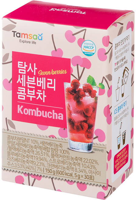 탐사 세븐베리 콤부차, 5g, 30개입, 1개