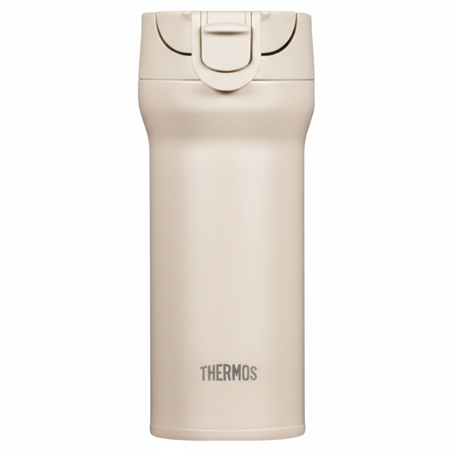 THERMOS 膳魔師 彈蓋式保溫瓶 JNM-361K, 奶油白, 360ml, 1個