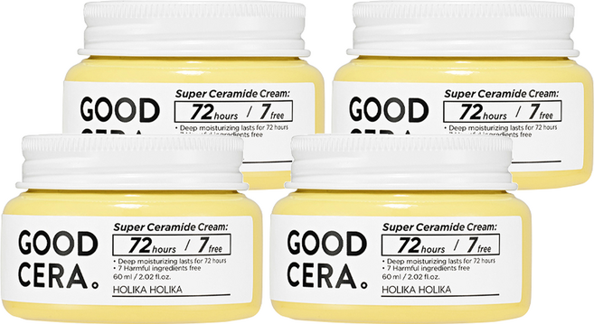 홀리카홀리카 굳세라 수퍼 세라마이드 크림, 60ml, 4개