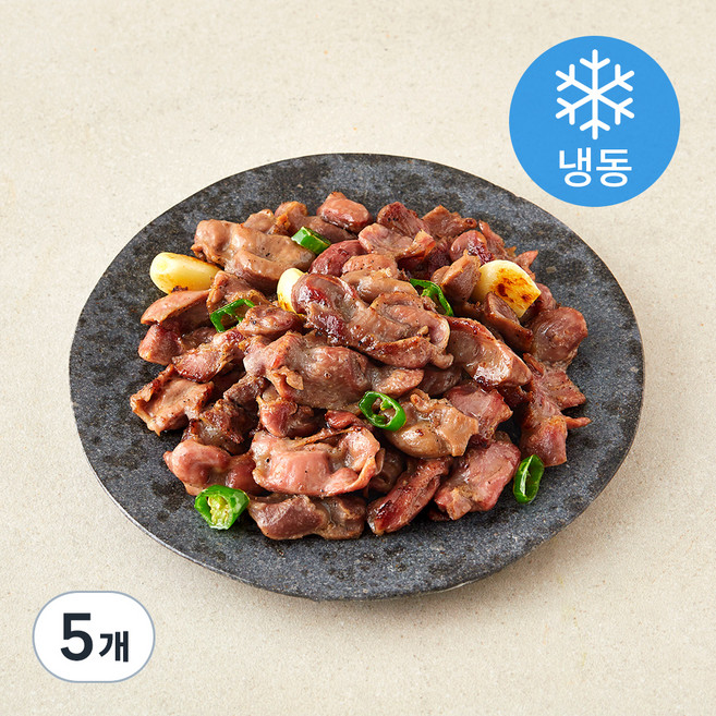 홈스쿡 양념 닭똥집 볶음 (냉동), 5개, 250g